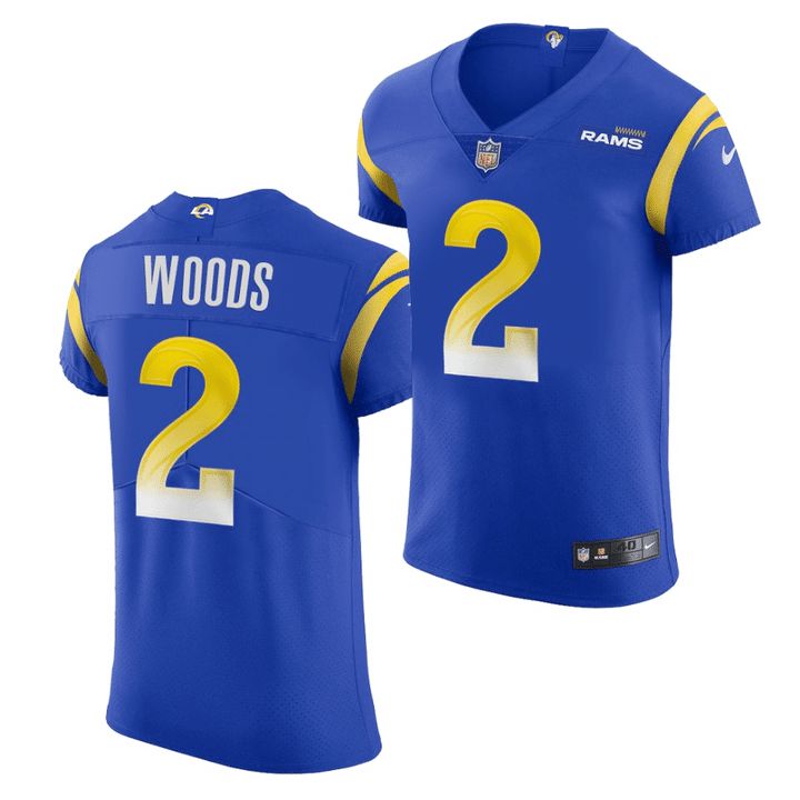 Men Los Angeles Rams #2 Robert Woods Nike Royal Vapor Elite NFL Jersey->los angeles rams->NFL Jersey